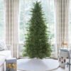 12' Alpine Fir Slim Artificial Christmas Tree Unlit