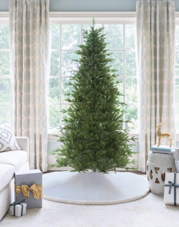Alpinefirslim_fe5635ce-ffbf-4f91-8407-3df262282948 7.5' Alpine Fir Slim Artificial Christmas Tree 650 Warm White LED Lights