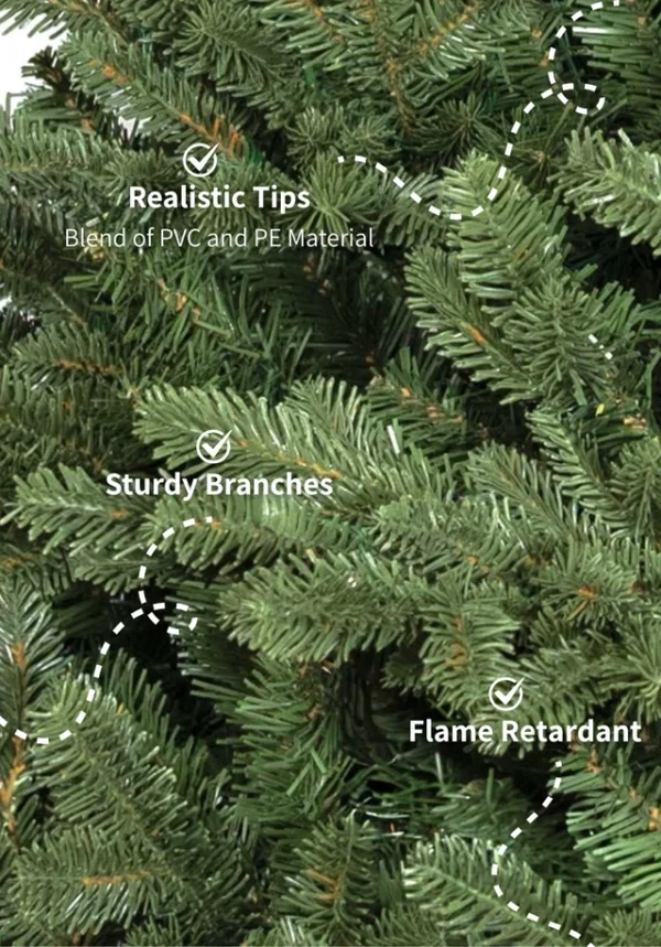9' Aspen Fir Artificial Christmas Tree Unlit