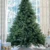 9' Cypress Spruce Artificial Christmas Tree with 2050 Warm White & Multi-Color LED Lights