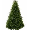 7.5' Cypress Spruce Artificial Christmas Tree with 1450 Warm White & Multi-Color LED Lights