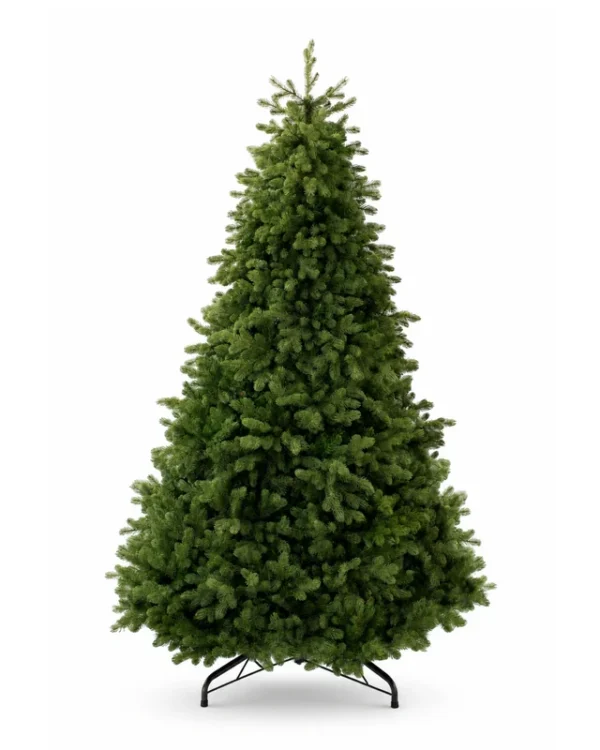 9' Cypress Spruce Artificial Christmas Tree with 2050 Warm White & Multi-Color LED Lights