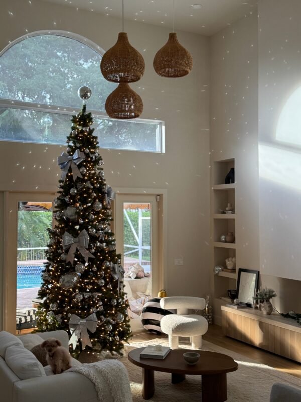 12' King Douglas Fir Slim Artificial Christmas Tree Unlit
