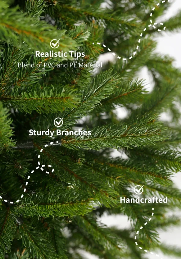 9' King Fraser Fir Artificial Christmas Tree Unlit