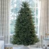FlockedGroup-10_302ac096-cc1f-442a-abb1-f19b2a83306c 6.5' Yorkshire Fir Artificial Christmas Tree with 500 Warm White LED Lights