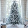 7.5' Queen Flock® Artificial Christmas Tree Unlit