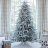 10' King Fraser Fir Artificial Christmas Tree with 2100 Warm White & Multi-Color LED Lights