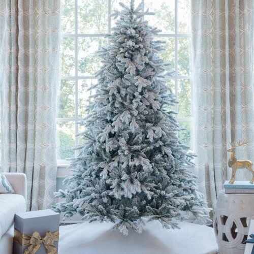 10' Queen Flock® Artificial Christmas Tree Unlit