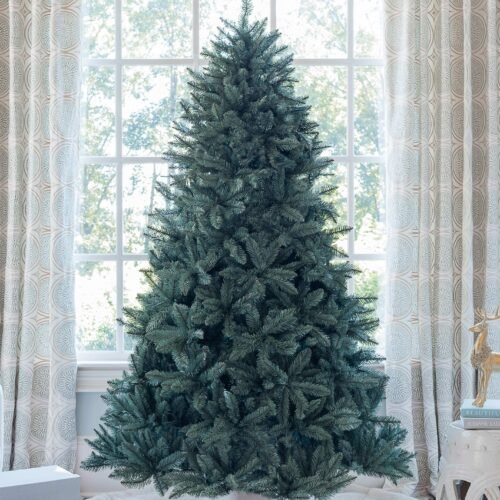 8' Tribeca Blue Spruce Artificial Christmas Tree Unlit