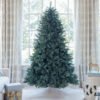 7' Tribeca Blue Spruce Artificial Christmas Tree with 550 Warm White LED Lights