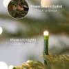 GreenLights 9' King Noble Fir Artificial Christmas Tree with 700 Warm White LED Lights