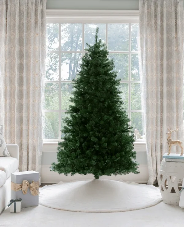9' Hancock Spruce Artificial Christmas Tree 750 Warm White LED Lights