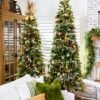 7.5' King Fraser Fir Slim Artificial Christmas Tree Unlit