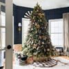 6.5' King Fraser Fir Artificial Christmas Tree with 750 Warm White LED Lights
