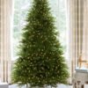 10' Queen Flock® Artificial Christmas Tree with 1300 Warm White LED Lights