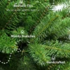 9' King Douglas Fir Slim Artificial Christmas Tree Unlit