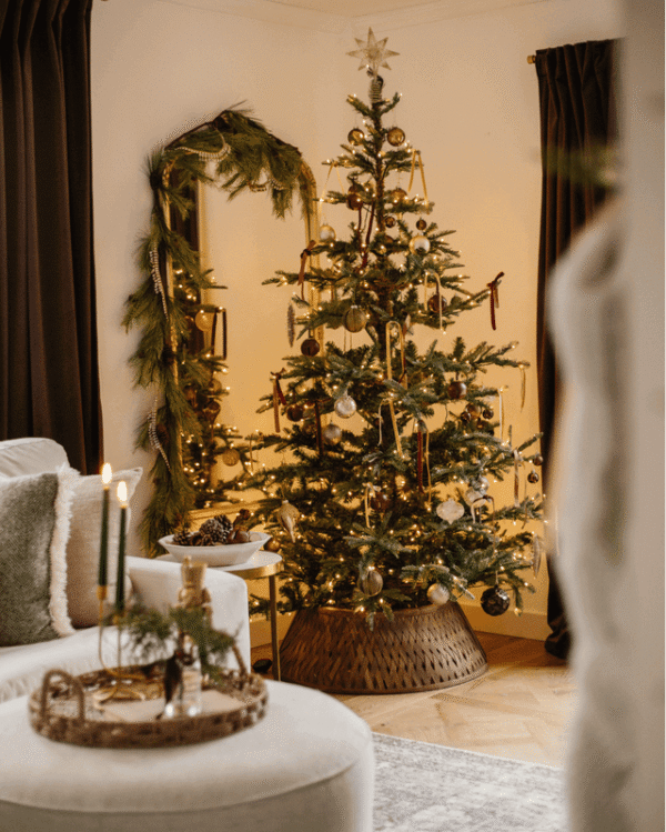 8' King Noble Fir Artificial Christmas Tree Unlit