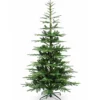 8' King Noble Fir Artificial Christmas Tree with 600 Warm White LED Lights