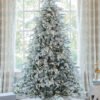9' Queen Flock® Artificial Christmas Tree with 1100 Warm White LED Lights