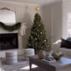 9' Royal Fir Artificial Christmas Tree with 1200 Warm White & Multi-Color LED Lights