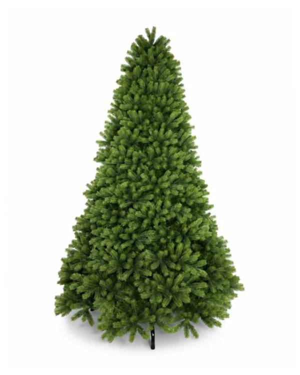 9' Royal Fir Artificial Christmas Tree with 1200 Warm White & Multi-Color LED Lights