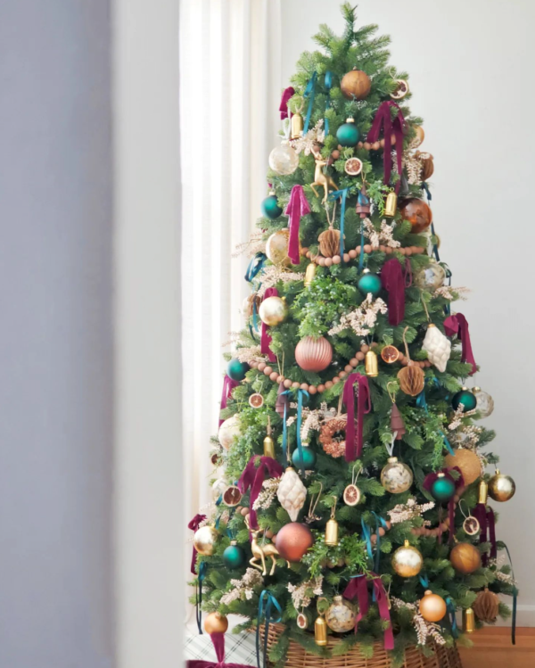 7.5' Royal Fir Slim Artificial Christmas Tree Unlit