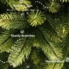 9' Royal Fir Artificial Christmas Tree with 1200 Warm White & Multi-Color LED Lights