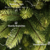 6.5' Royal Fir Slim Artificial Christmas Tree Unlit