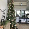 9' Yorkshire Fir Slim Artificial Christmas Tree Unlit