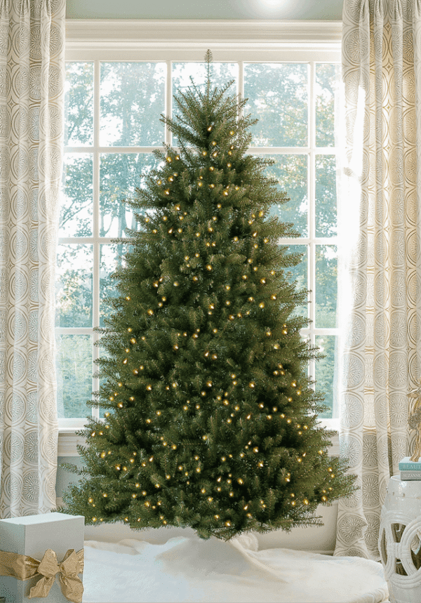 Yorkshire-Fir-v1_04242c5f-9b81-4149-ad07-5298525c13ae 7.5' Yorkshire Fir Artificial Christmas Tree with 600 Warm White LED Lights