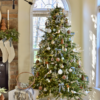 7.5' Alpine Fir Artificial Christmas Tree with 800 Warm White LED Lights