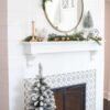 3' King Flock® Artificial Christmas Tabletop Tree Unlit